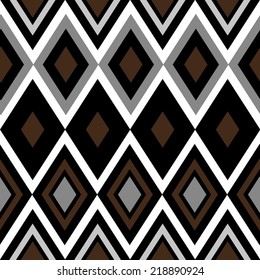 Retro color seamless geometric background