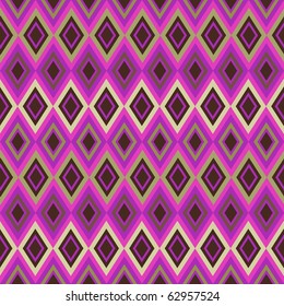 Retro color seamless geometric background