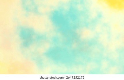 Retro color tone of Clouds with blue sky in sunny day