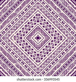retro color tribal Navajo seamless pattern. aztec grunge abstract geometric art print. ethnic hipster backdrop.  Wallpaper, cloth design, fabric, paper, wrapping, postcards, textile. hand drawn.  