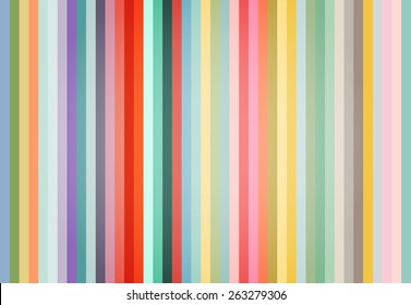 Retro Colored Palette Guide Abstract Vector