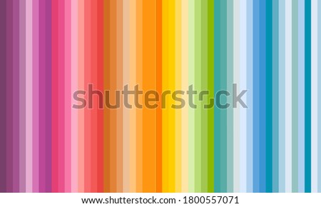 Retro Colored Palette Guide Abstract Vector