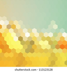 retro colorful background