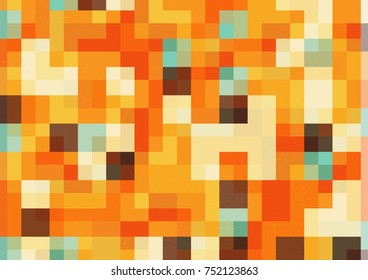 Retro colorful background can be used for wallpaper or design.
