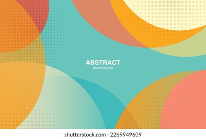 Retro colorful background, Vintage vibe, wave retro background