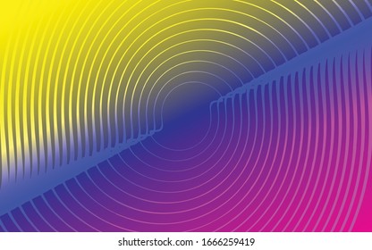 fondo cómico retro colorido con estilo de arte pop circular degradado
