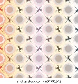 Retro colorful dots pattern. Ideal for printing onto fabric and paper or decoration.