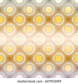 Retro colorful dots pattern. Ideal for printing onto fabric and paper or decoration.