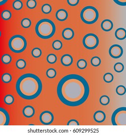 Retro colorful dots pattern. Ideal for printing onto fabric and paper or decoration.