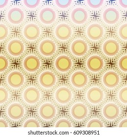 Retro colorful dots pattern. Ideal for printing onto fabric and paper or decoration.