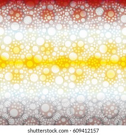 Retro colorful dots pattern. Ideal for printing onto fabric and paper or decoration.