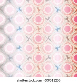 Retro colorful dots pattern. Ideal for printing onto fabric and paper or decoration.