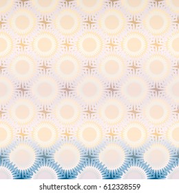Retro colorful dots pattern. Ideal for printing onto fabric and paper or decoration.