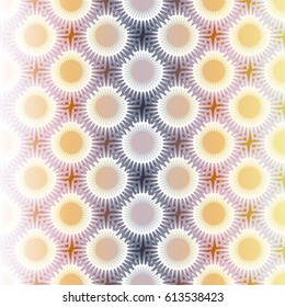 Retro colorful dots pattern. Ideal for printing onto fabric and paper or decoration.