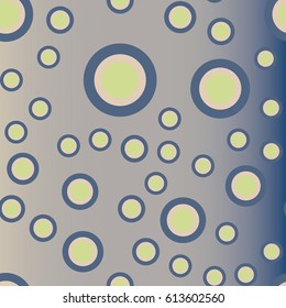 Retro colorful dots pattern. Ideal for printing onto fabric and paper or decoration.