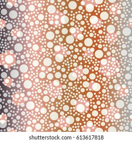 Retro colorful dots pattern. Ideal for printing onto fabric and paper or decoration.