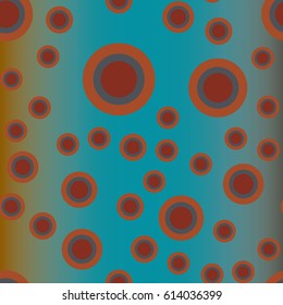 Retro colorful dots pattern. Ideal for printing onto fabric and paper or decoration.