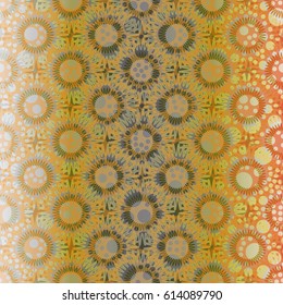 Retro colorful dots pattern. Ideal for printing onto fabric and paper or decoration.