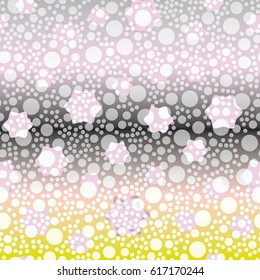 Retro colorful dots pattern. Ideal for printing onto fabric and paper or decoration.