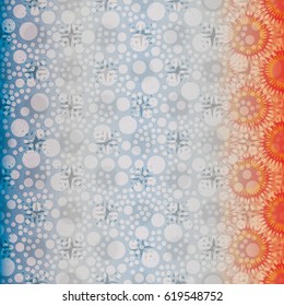 Retro colorful dots pattern. Ideal for printing onto fabric and paper or decoration.