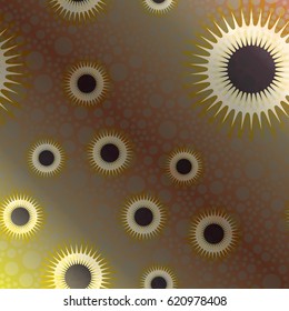 Retro colorful dots pattern. Ideal for printing onto fabric and paper or decoration.