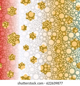 Retro colorful dots pattern. Ideal for printing onto fabric and paper or decoration.