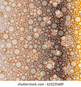 Retro colorful dots pattern. Ideal for printing onto fabric and paper or decoration.