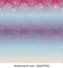 Retro colorful dots pattern. Ideal for printing onto fabric and paper or decoration.
