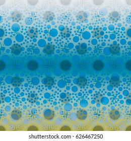 Retro colorful dots pattern. Ideal for printing onto fabric and paper or decoration.