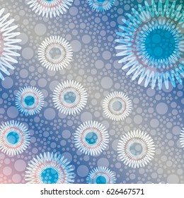 Retro colorful dots pattern. Ideal for printing onto fabric and paper or decoration.