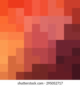 Retro colorful mosaic background - Vector