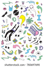 RETRO COLORFUL PATTERN