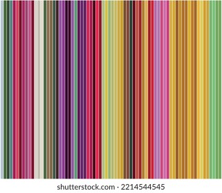 Retro colorful seamless stripe pattern.Abstract background with stripes, Geometrical lines design.vector background.Elegant graphic colors.
