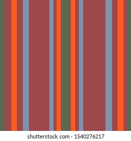 Retro Colorful seamless stripes pattern. Abstract vector background. Stylish colors