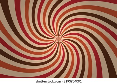 Retro-bunter, sonnendurchfluteter Hintergrund. Vektorgrafik