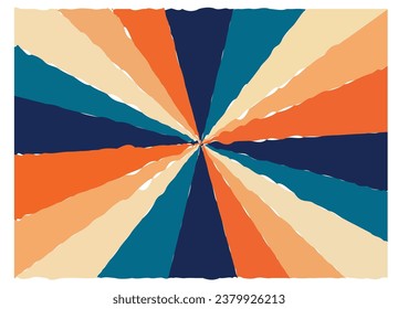 retro colors funky hippie background 