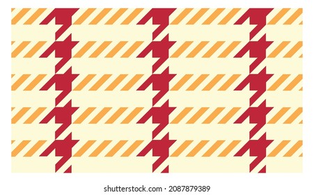 Retro colors and patterns. Houndstooth checkered fashion textile pattern. Vintage colored pattern background. 
retro colors and patterns