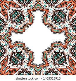 retro colors tribal vector seamless navajo pattern. aztec abstract geometric art print. ethnic hipster vector background. Wallpaper, cloth design, fabric, tissue, cover, textile template