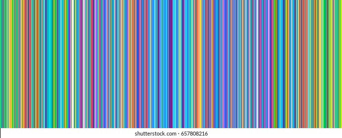 Retro colors vertical striped lines background.