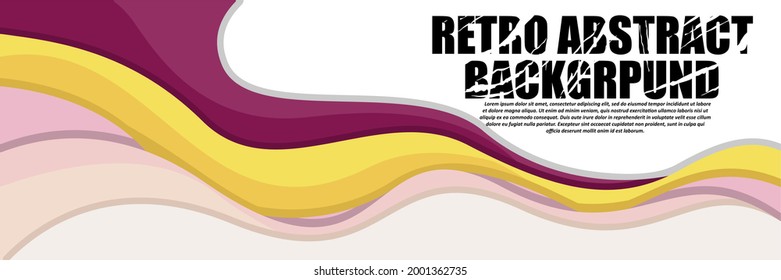 abstrakter Retro-Hintergrund, freier Vektorgrafik