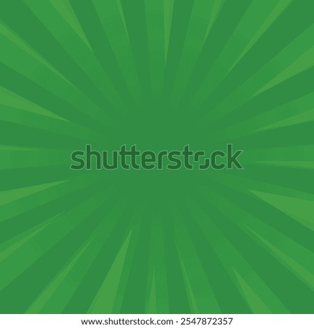 Retro Comic Background Radial Sunburst and Halftone Cartoon Effect
