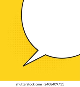 Diseño De Vector De Burbujas De Estilo De Historieta Retro Y Estilo De Libro De Discurso.
