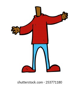 retro comic book style cartoon body (mix and match retro comic book style cartoons or add your own photo head)
