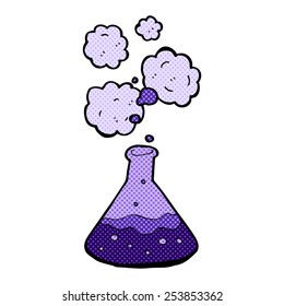 historietas retro estilo historietas de ciencia química
