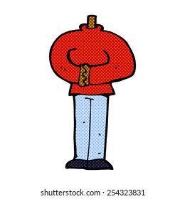 Cartoon-Körper im Retro-Comic-Stil (Mix und Streichholz-Comiccartoons im Retro-Stil oder eigene Fotos hinzufügen)