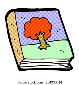 retro comic book style cartoon old picture book