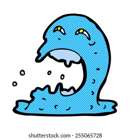 Retro Comicbuch-Stil Cartoon Grossghost