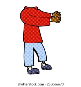 Cartoon im Retro-Comicbuch-Stil
