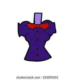 retro comic book style cartoon vampire body (mix and match retro comic book style cartoons or add own photo)