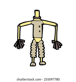 retro comic book style cartoon robot body (mix and match retro comic book style cartoons or add own photos)